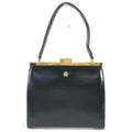 Versace Leather Handbag Shoulder Bag (Pre-Owned)