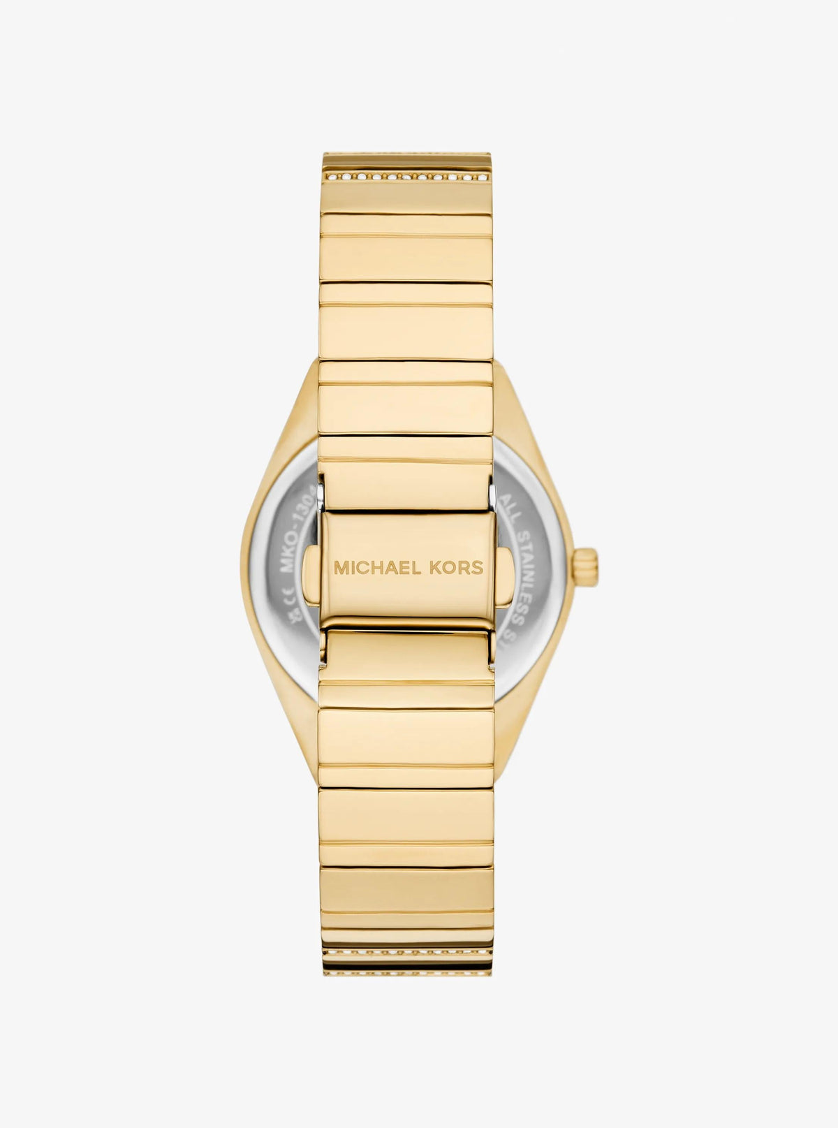 Mini Lennox Pavé Gold-Tone Watch