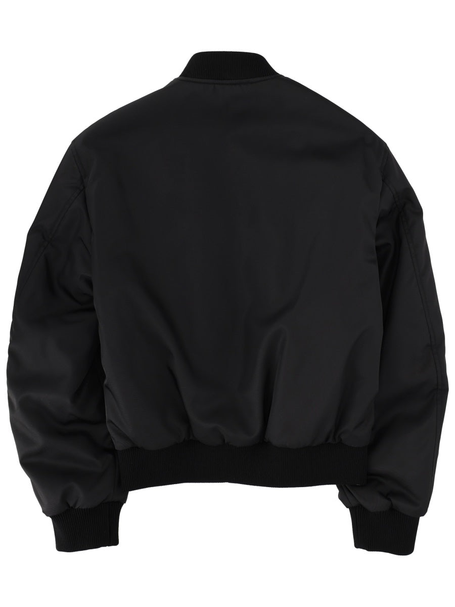 Reversible Classical Motifs Bomber Jacket