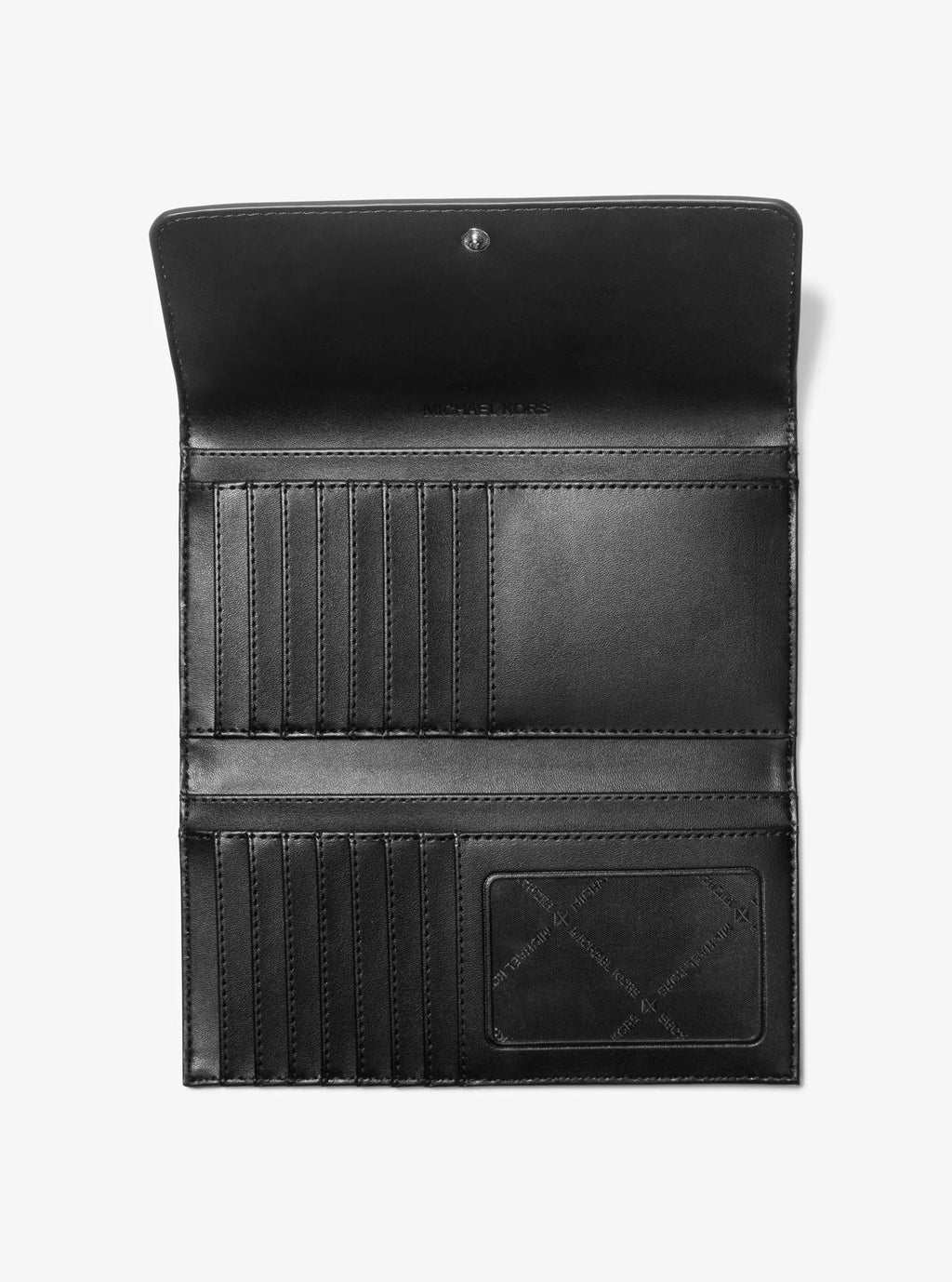 Jet Set Travel Signature Logo Tri-Fold Wallet