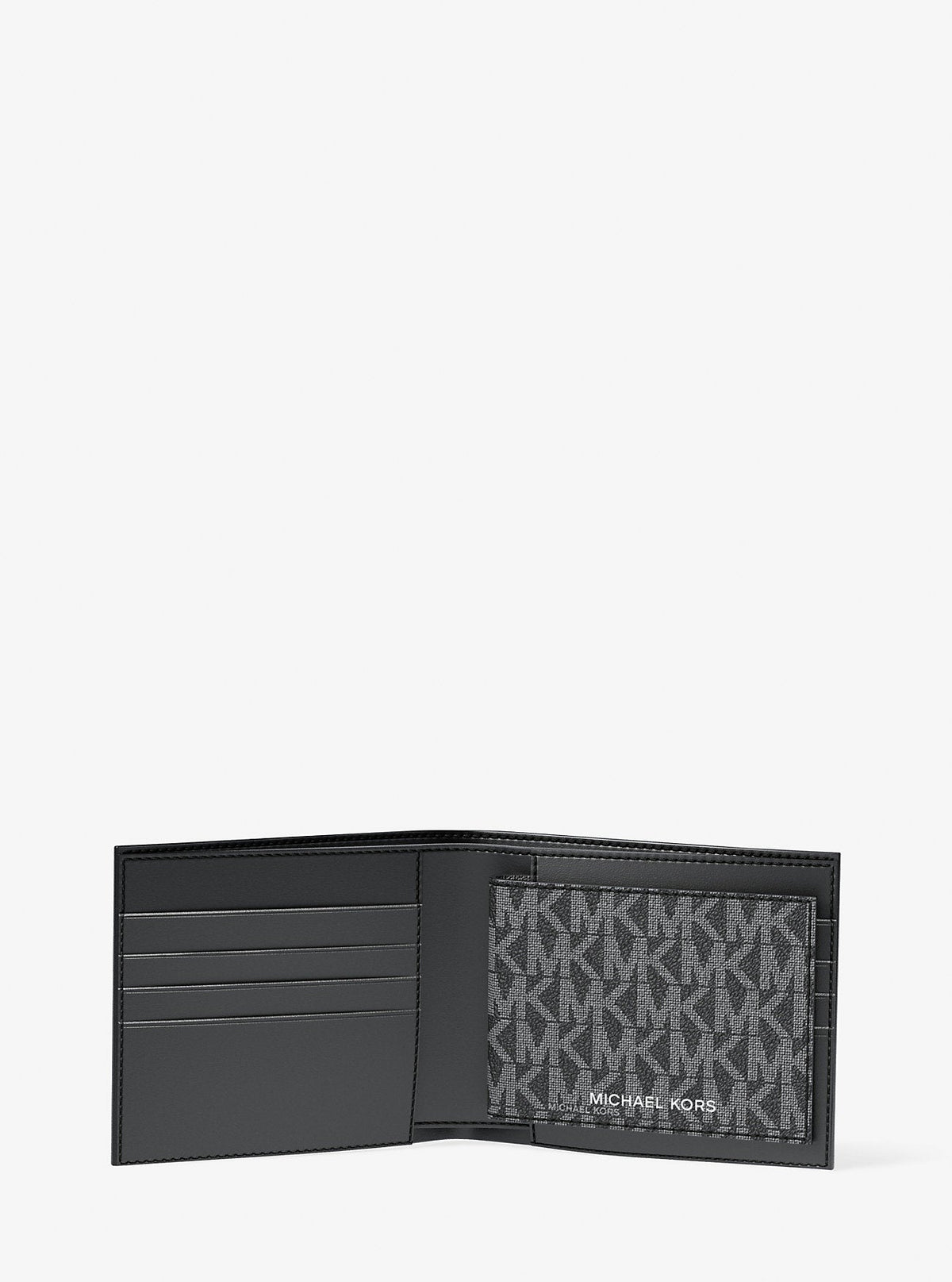 Cooper Signature Logo Billfold Wallet With Passcase