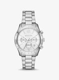 Oversized Berkley Silver-Tone Watch