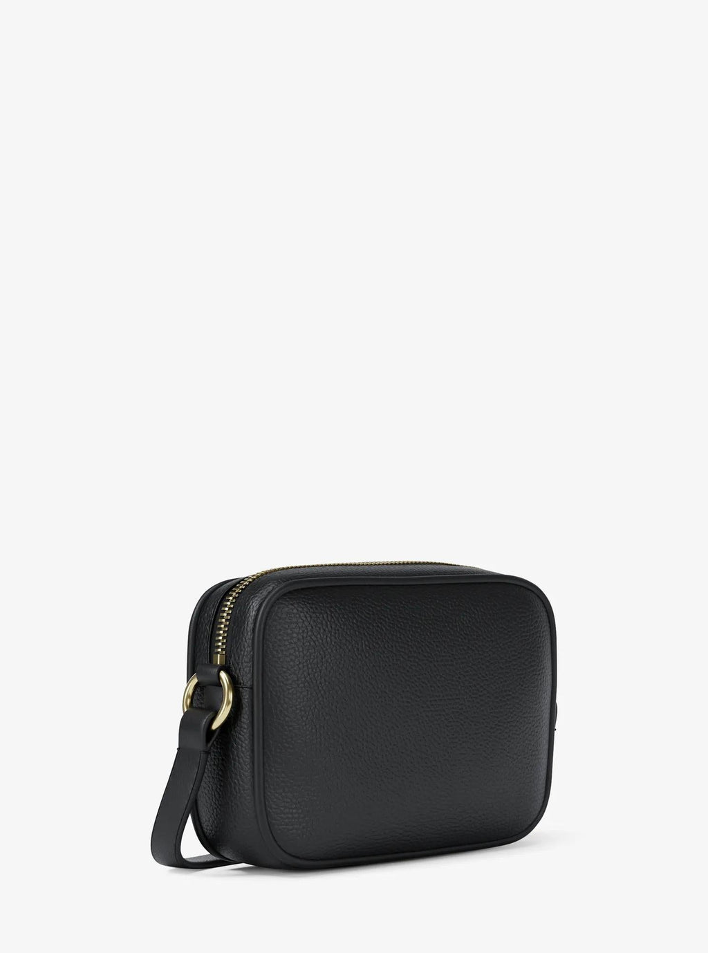 Jet Set Small Pebbled Leather Camera Crossbody Bag