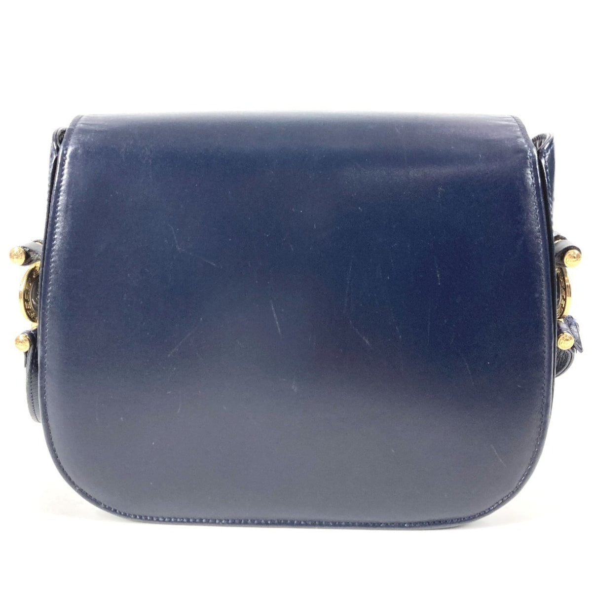 Versace Leather Shoulder Bag (Pre-Owned)