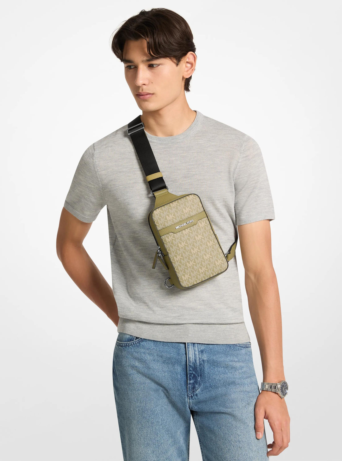 Cooper Medium Signature Logo Sling Bag