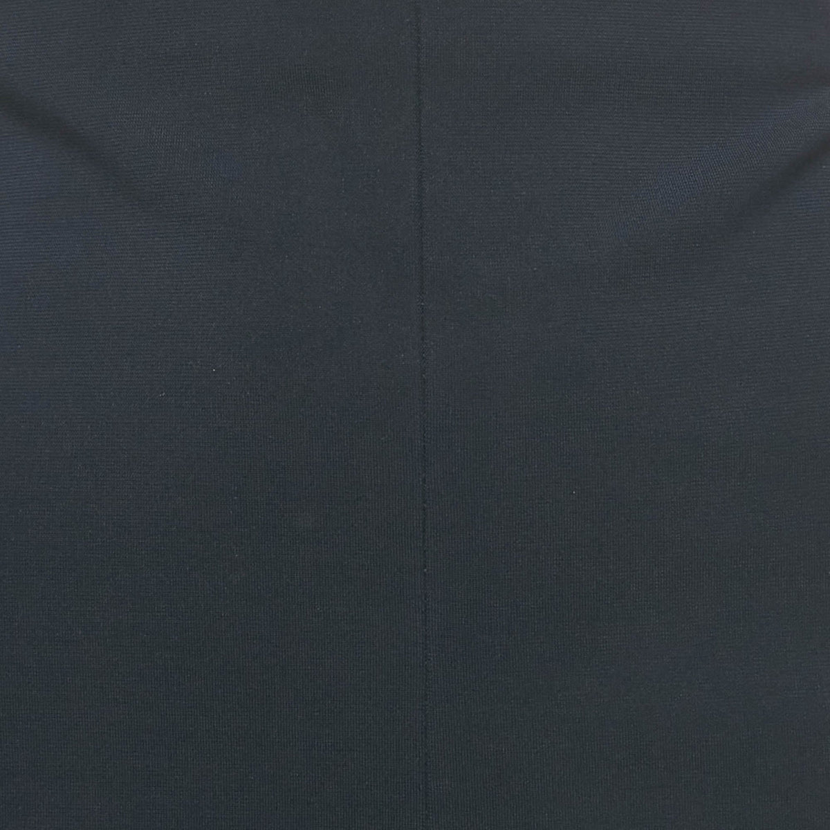 Versace Navy Blue Knit Knee Length Skirt