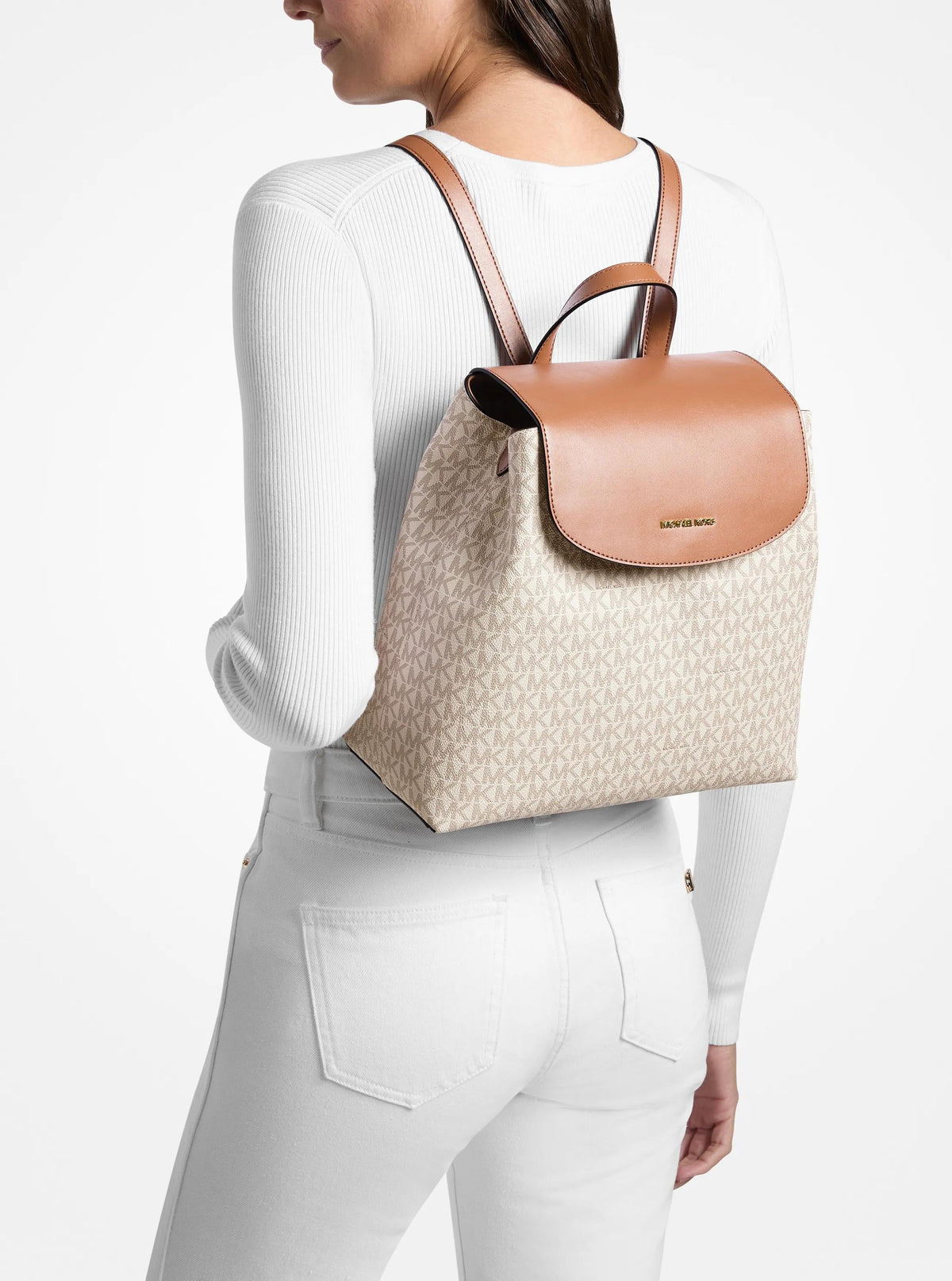 Maya Medium Signature Logo Backpack