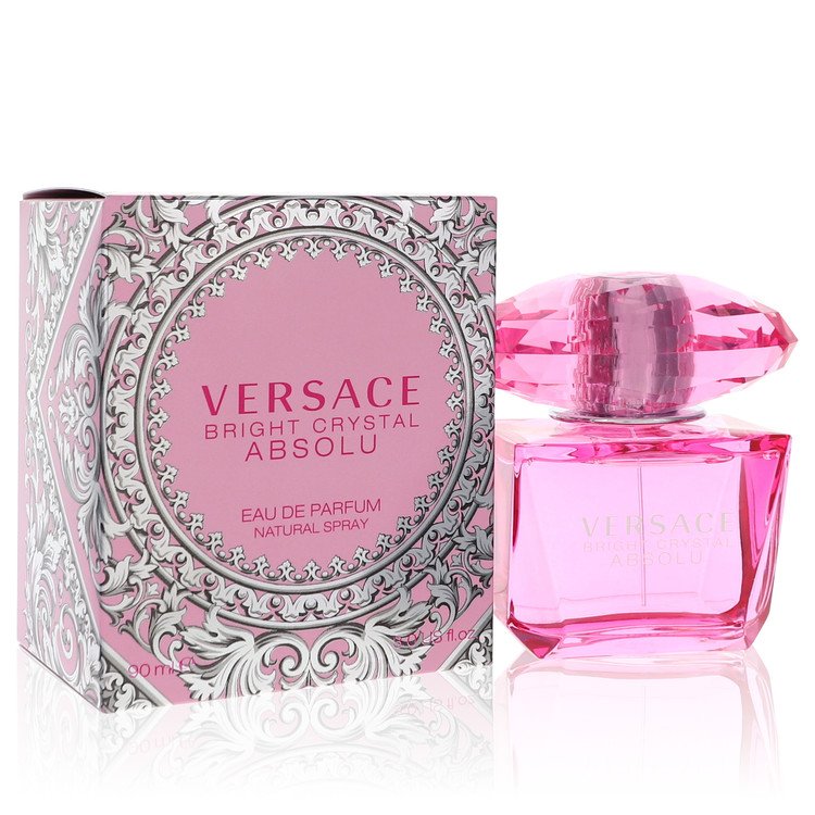 Bright Crystal Absolu by Versace Eau De Parfum Spray 3 oz Women