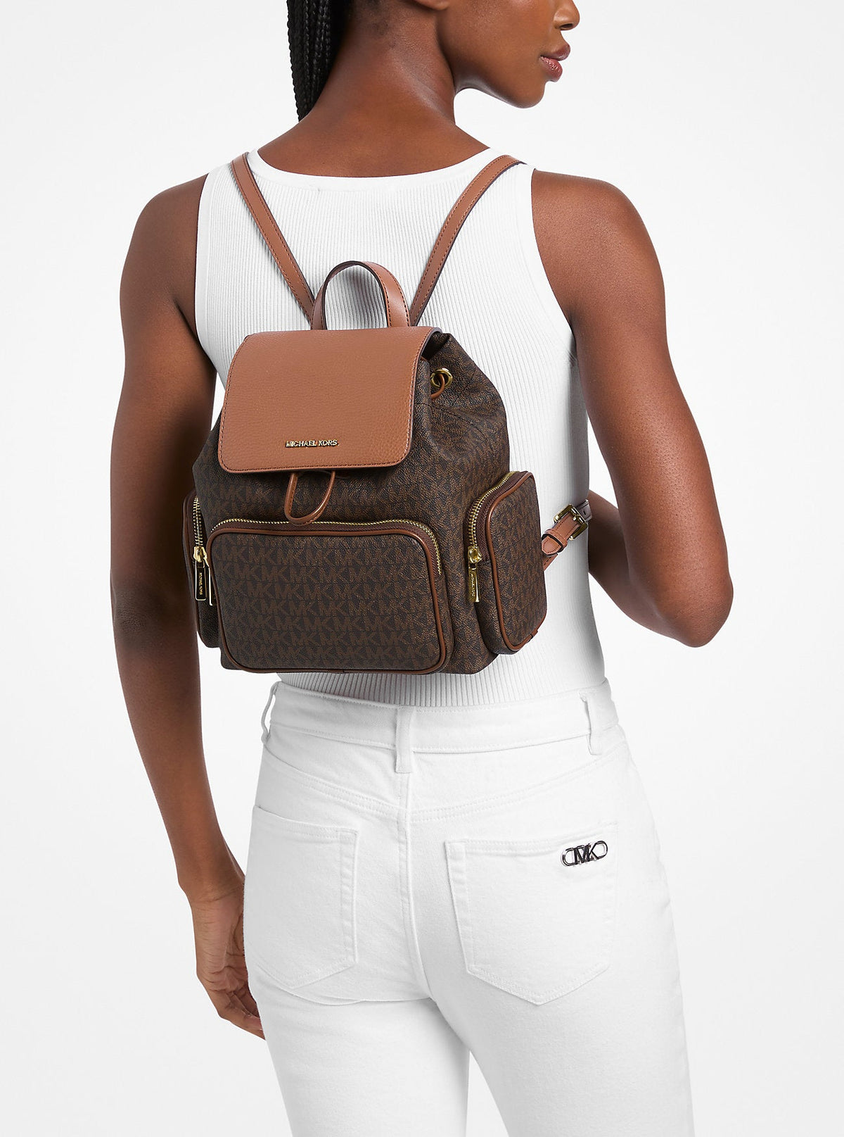 Merritt Small Signature Logo Cargo Backpack