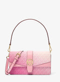 Greenwich Medium Ombré Signature Logo Convertible Shoulder Bag