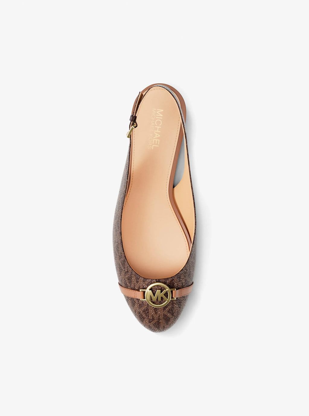 Dori Signature Logo Slingback Flat