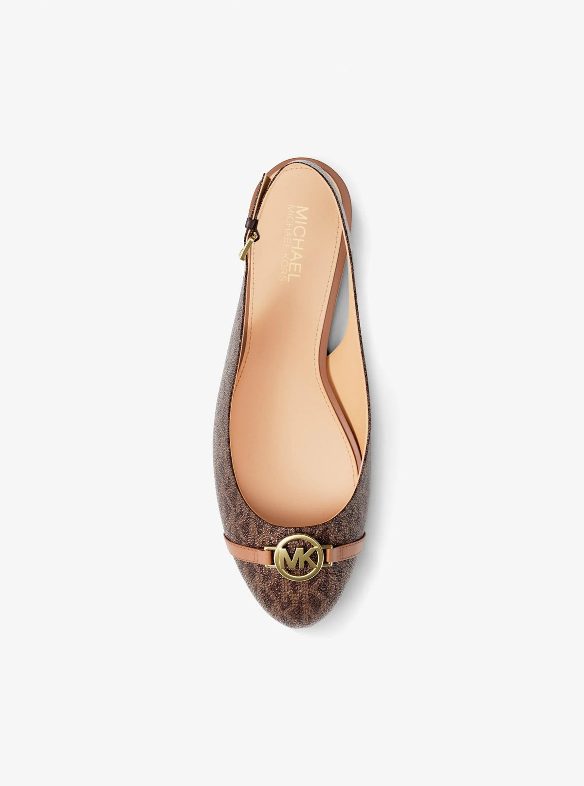 Dori Signature Logo Slingback Flat