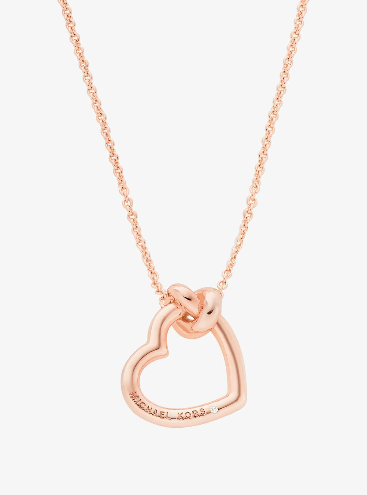 Knotted Heart Necklace