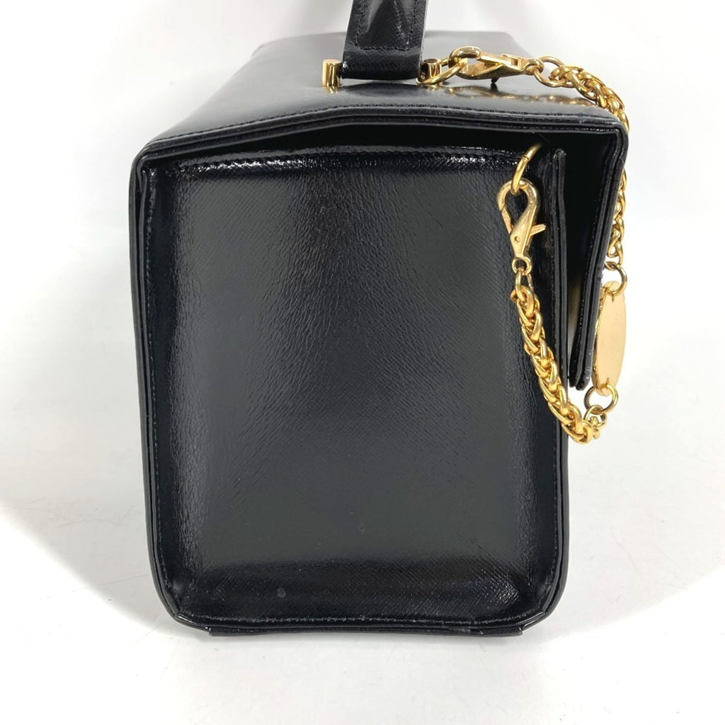 Versace Leather Handbag Vanity Bag (Pre-Owned)