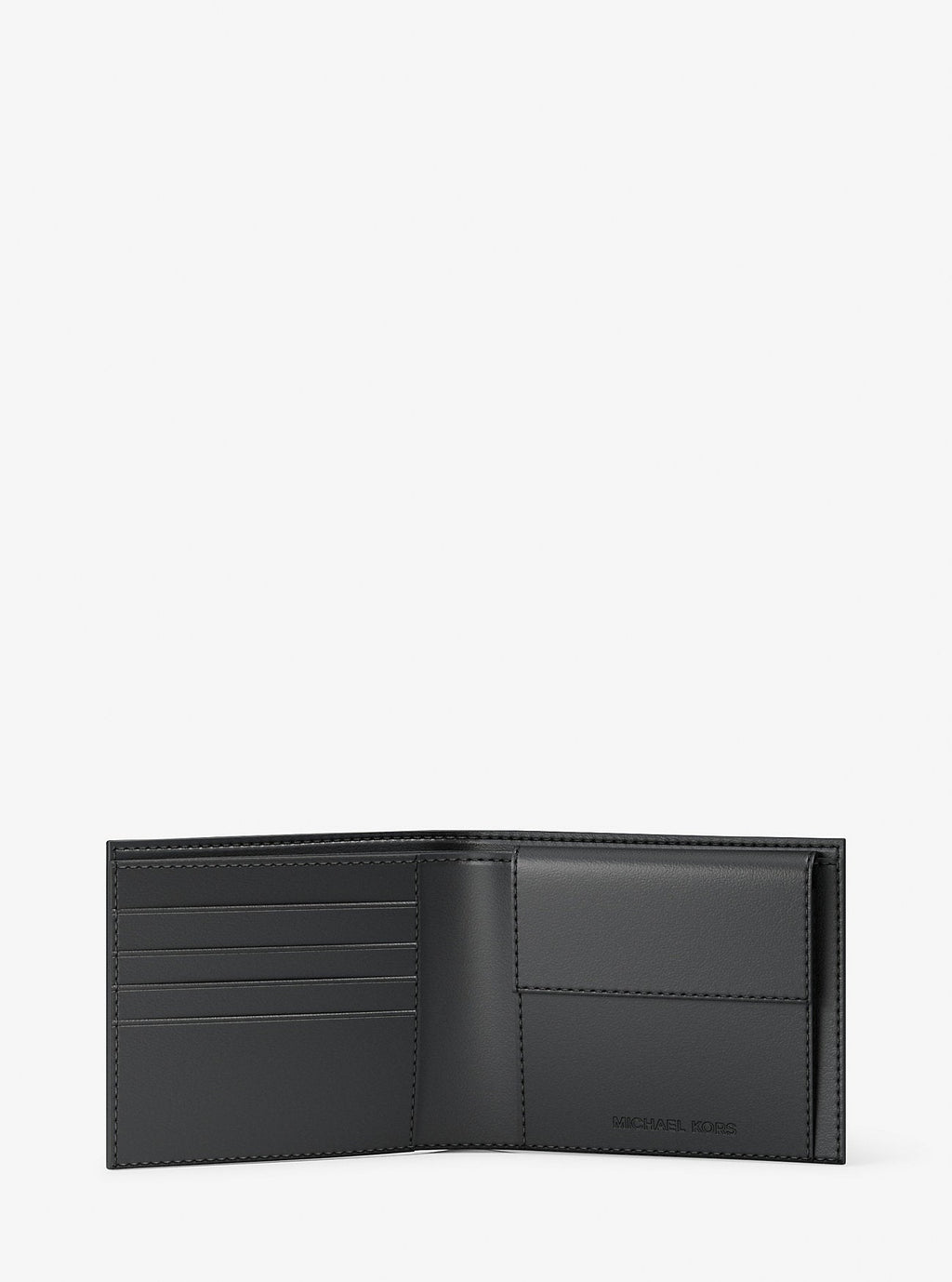 Cooper Signature Logo and Metallic Stripe Billfold Wallet