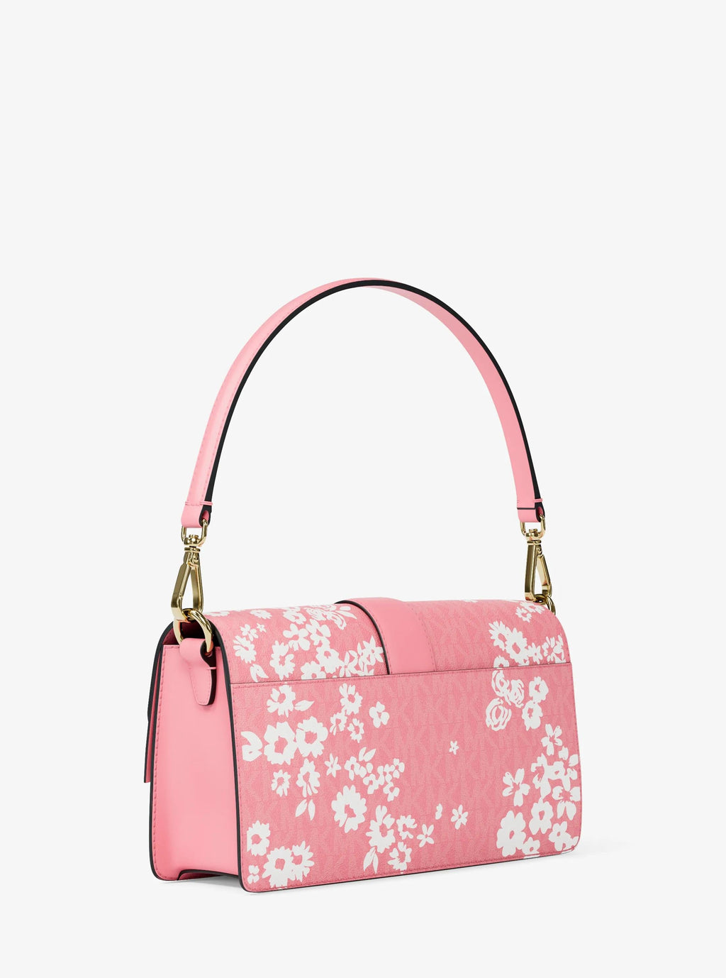 Greenwich Medium Printed Signature Logo Convertible Shoulder Bag