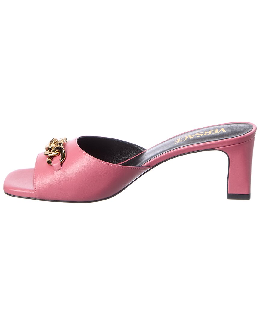Versace Medusa Leather Sandal
