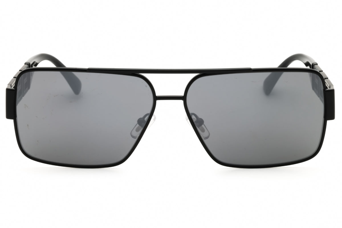 VE2290 12616G Matte Black/Dark Grey Mirror Silver