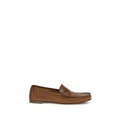 Versace Calf Leather Bos Taurus Slip-On Men's Loafers
