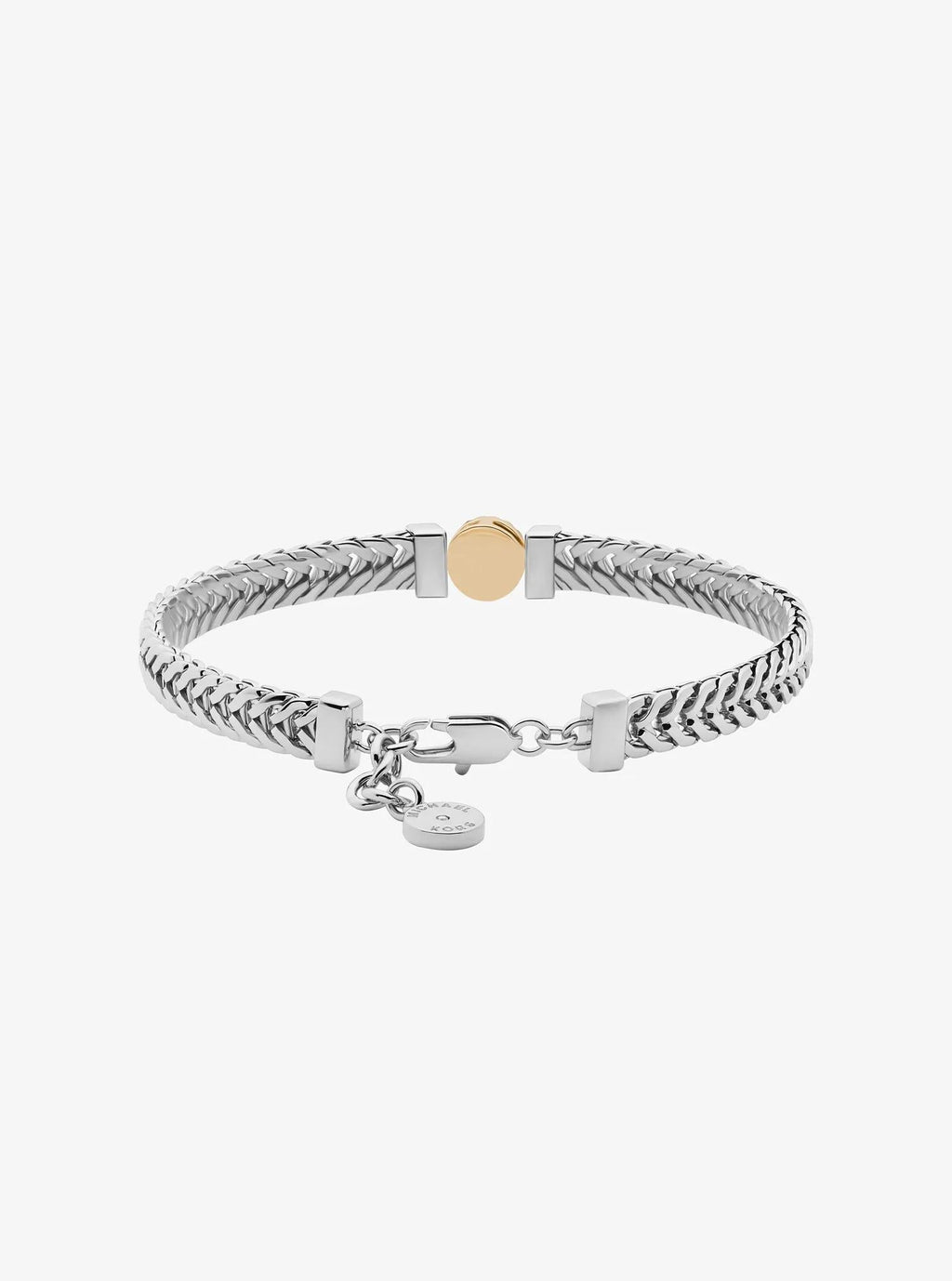 Pav� Logo Foxtail Chain Bracelet