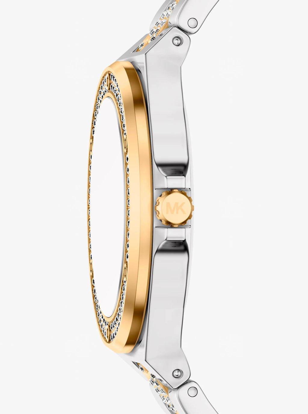 Lennox Pavé Two-Tone Watch