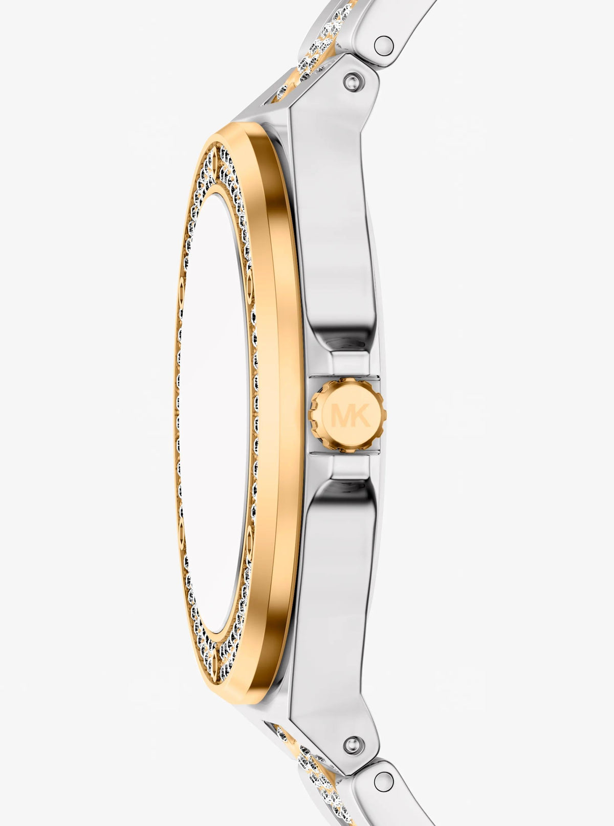Lennox Pavé Two-Tone Watch
