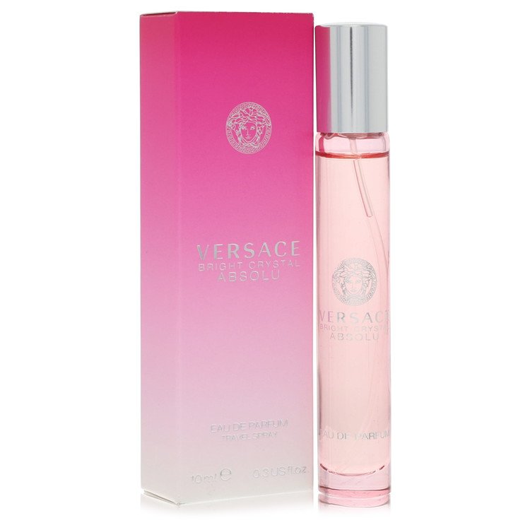 2pcs Combo Gift Set Bright Crystal Absolu by Versace Mini EDP Spray .3  oz for Women