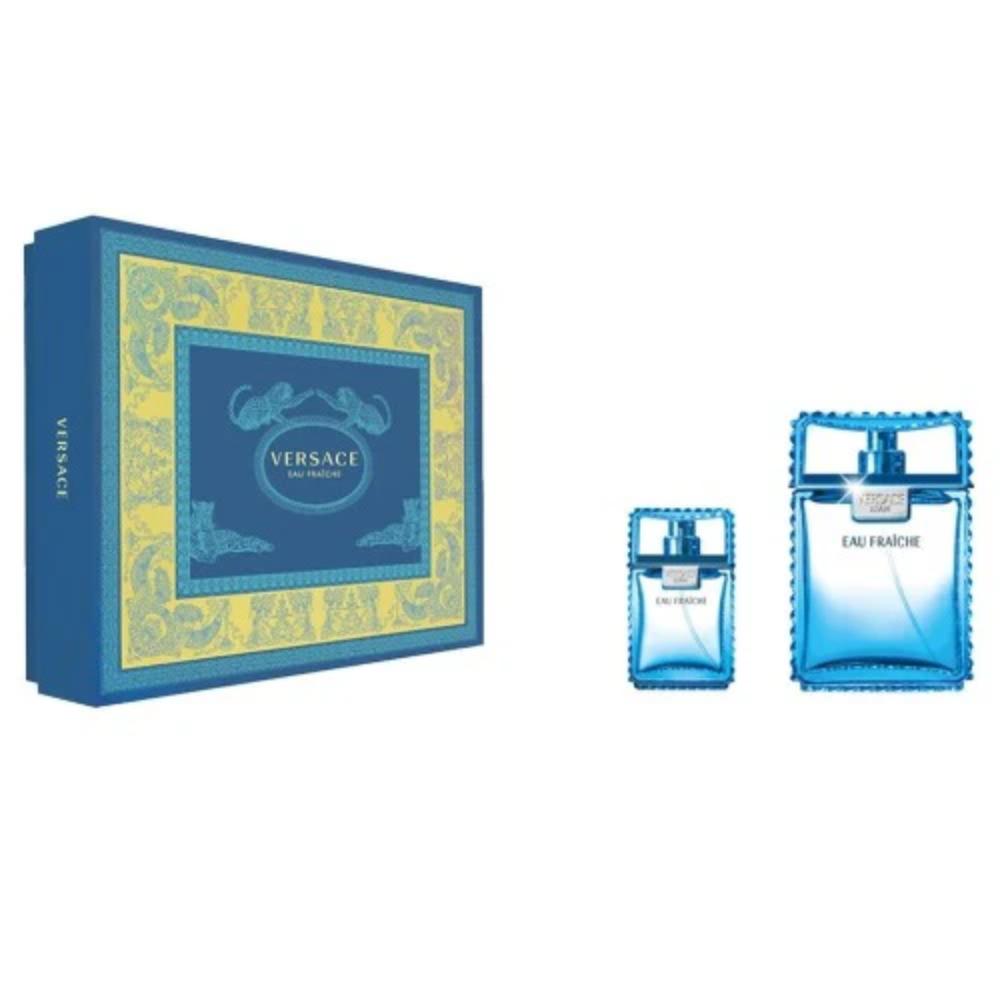 Versace Eau Fraiche 2 Piece Gift Set 2 Piece Gift Set With 3.4 Oz EDT