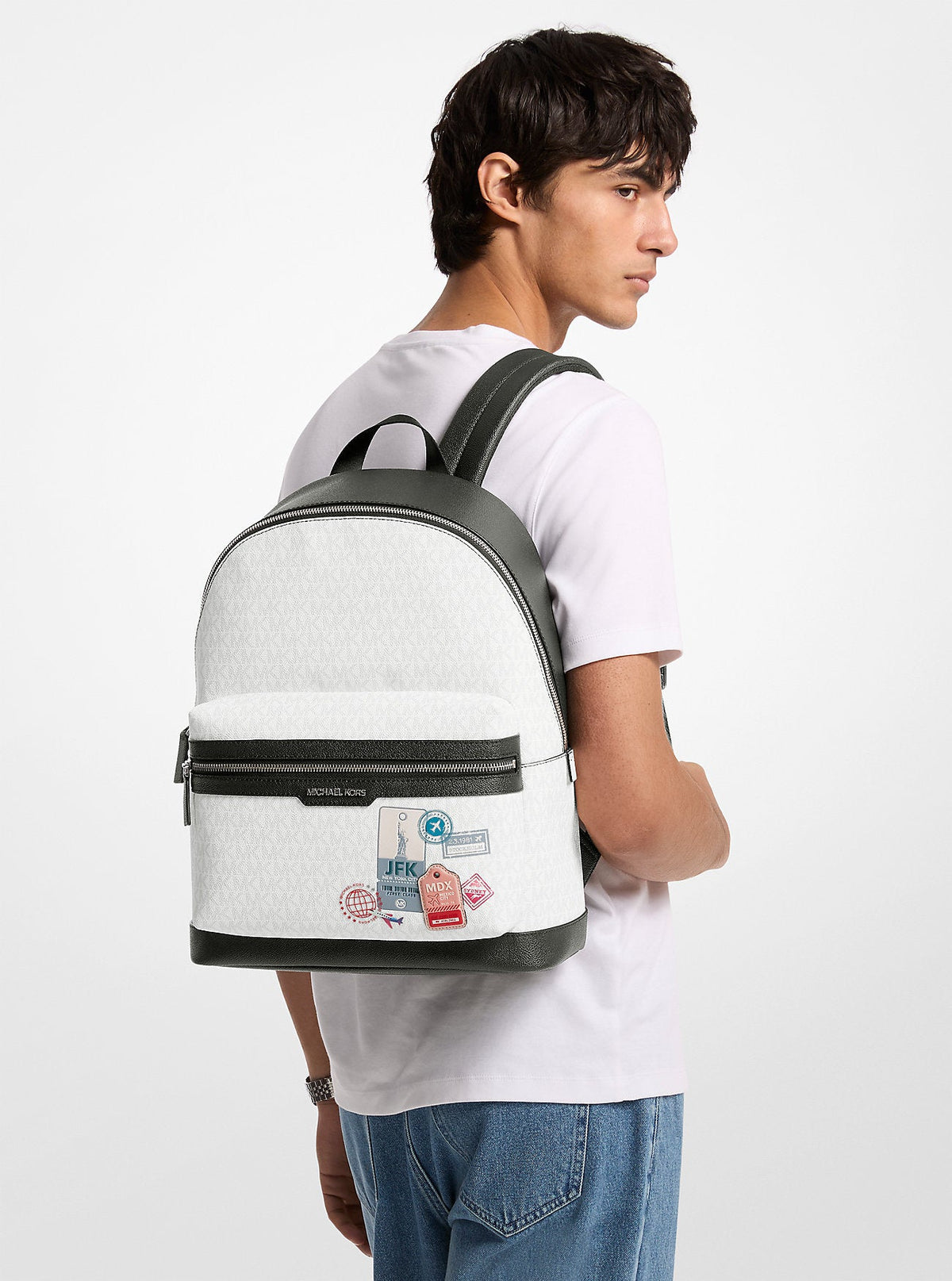 Embellished Medium Cooper Signature Logo Backpack