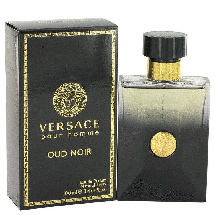 Versace Pour Homme Oud Noir Eau De Parfum Versace 3.4 Oz