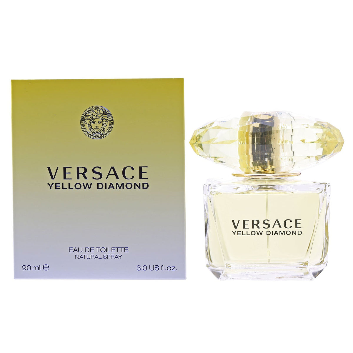 Versace Yellow Diamond Ladies EDT Spray 3 oz