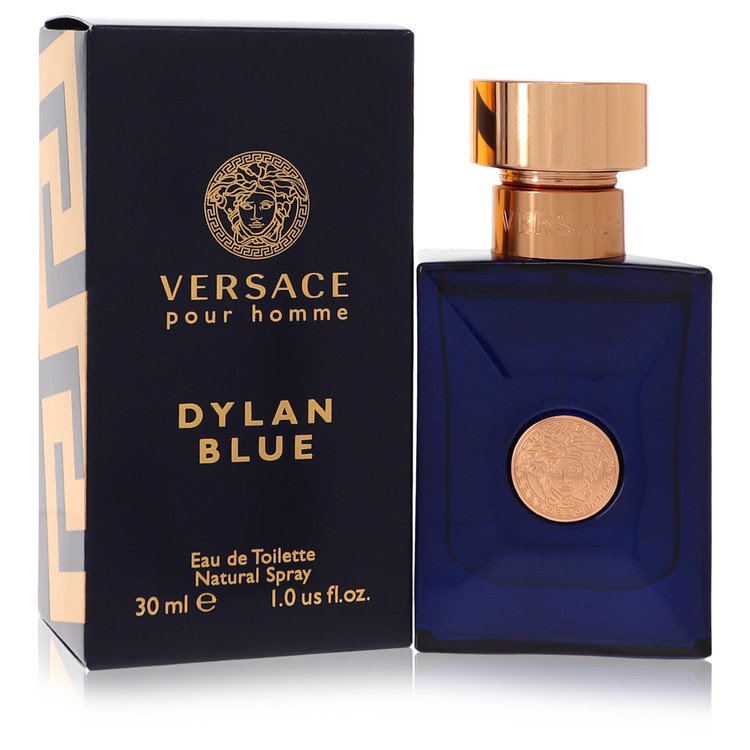 Versace Pour Homme Dylan Blue by Versace Eau De Toilette Spray 1 oz Men