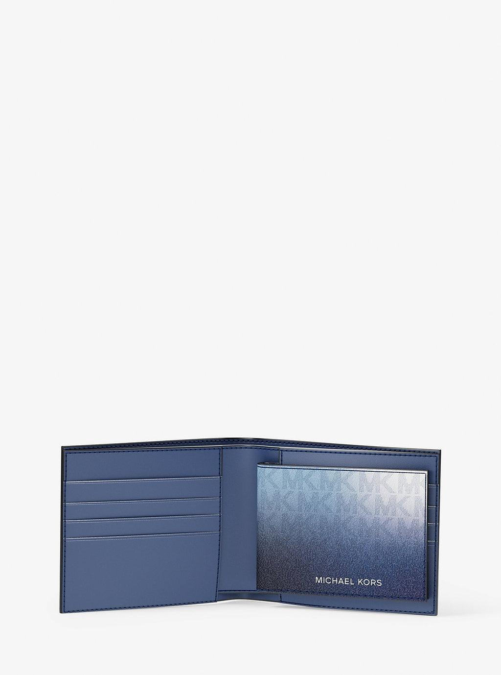 Cooper Ombré Signature Logo Billfold Wallet With Passcase