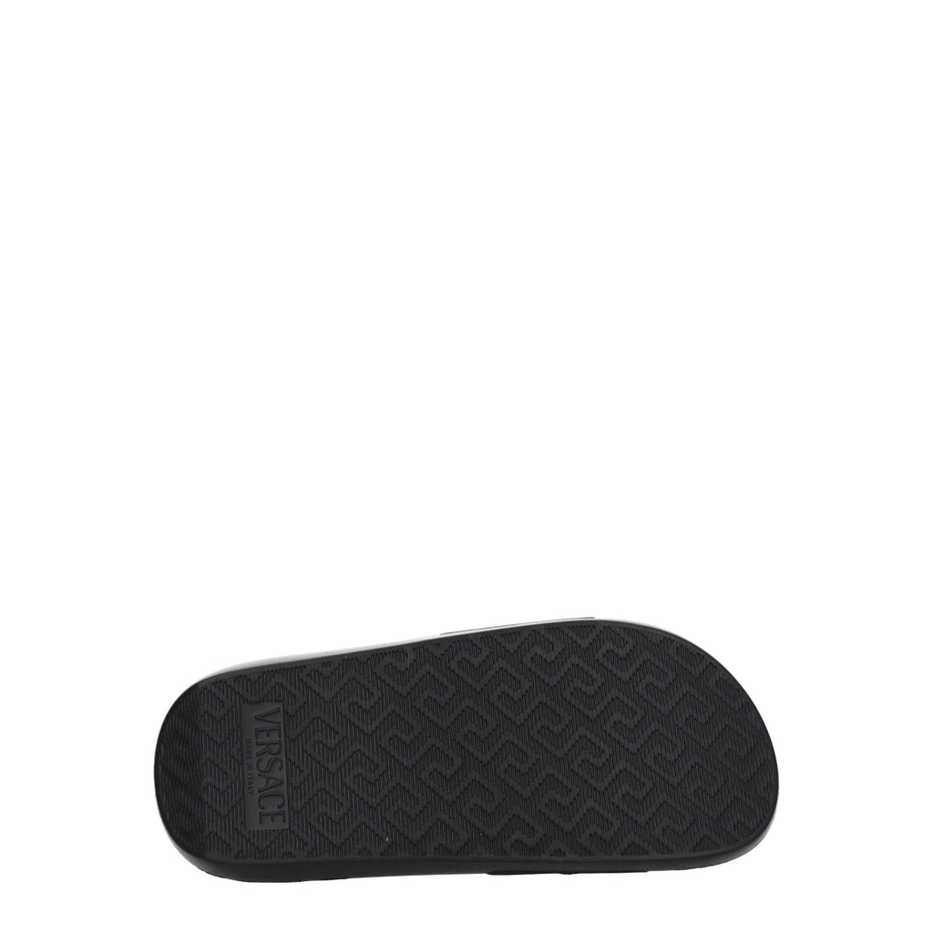 Versace Leather Women's Slippers