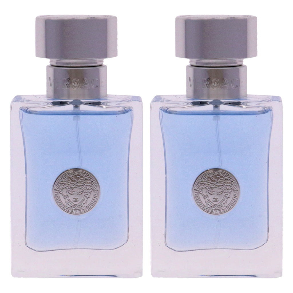 Versace Pour Homme by Versace for Men - 1 oz EDT Spray - Pack of 2