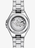 Oversized Callum Pavé Silver-Tone Watch