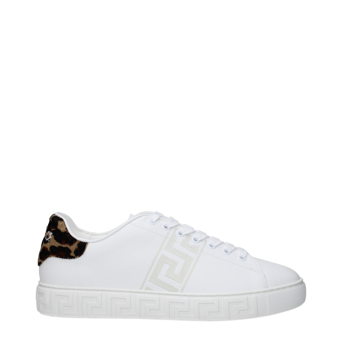 Versace Leather Low Top Men's Sneakers