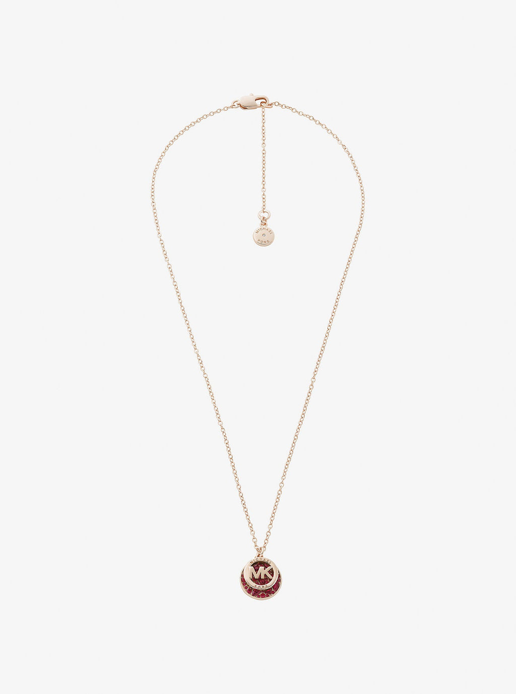Pavé Logo Necklace