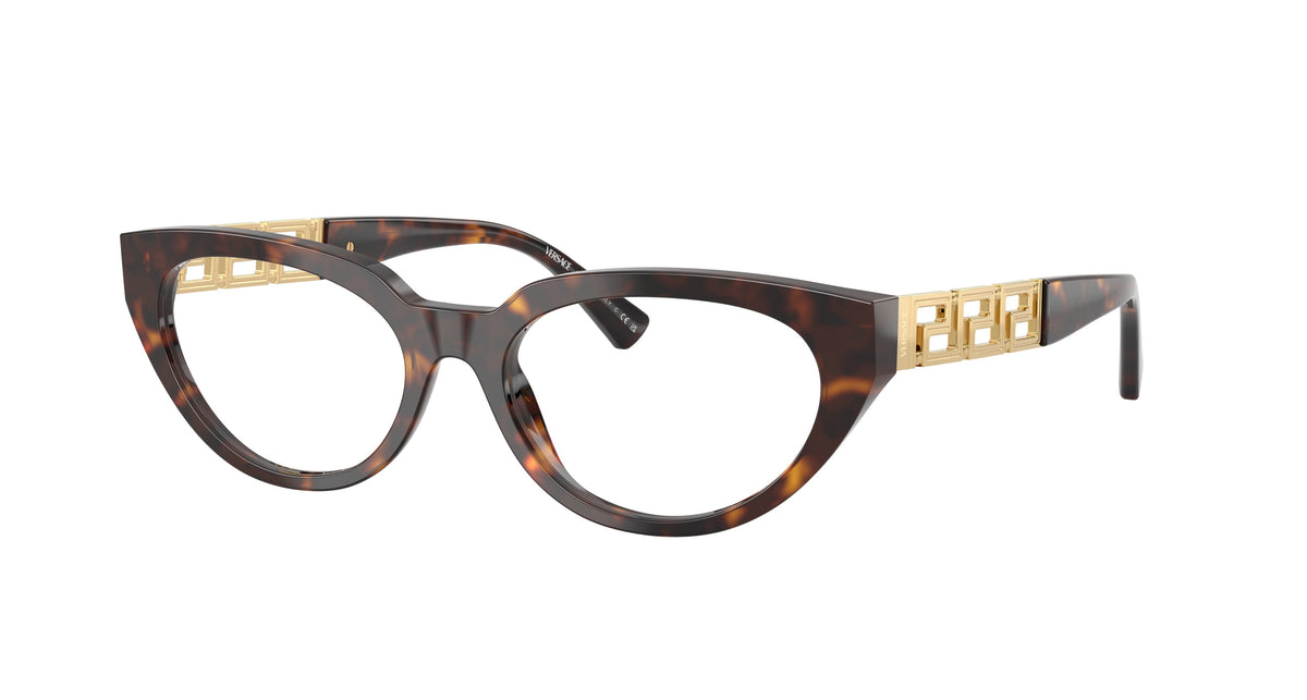 0ve3383 Tortoiseshell Cat-Eye Sunglasses