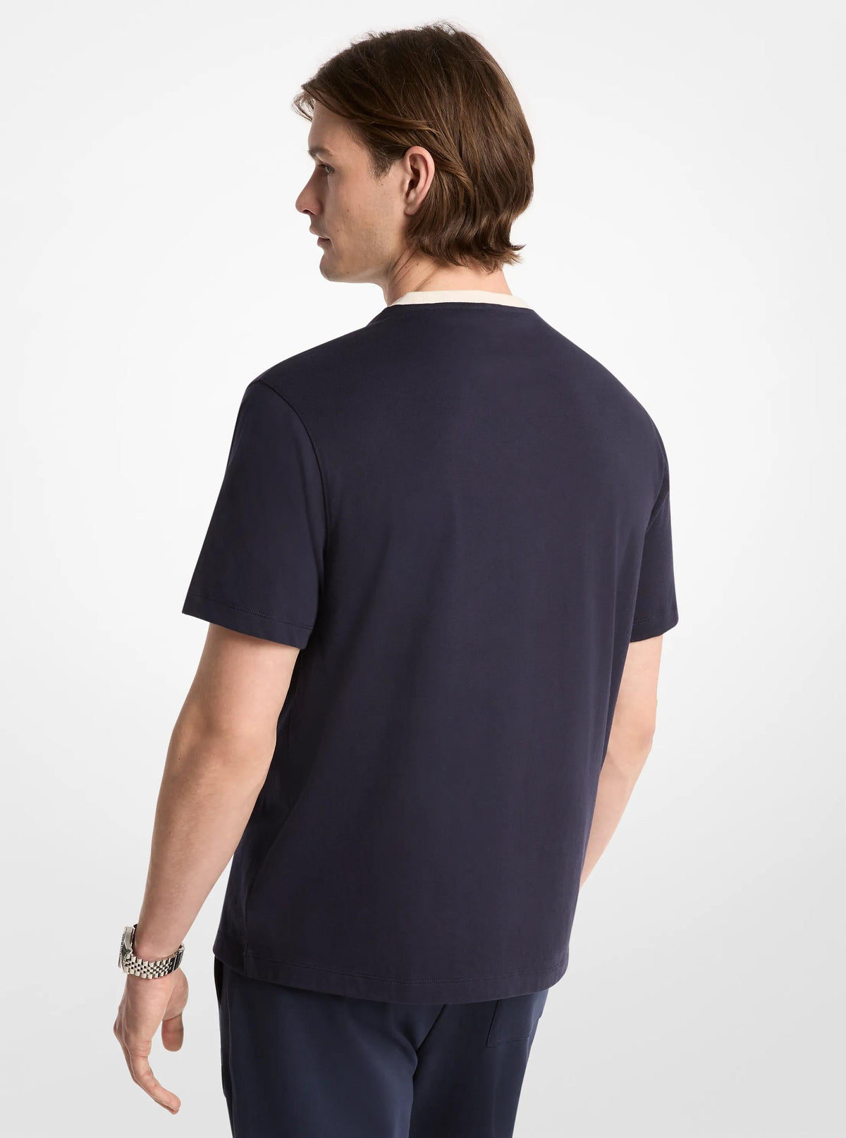 KORS Varsity Cotton Jersey T-Shirt