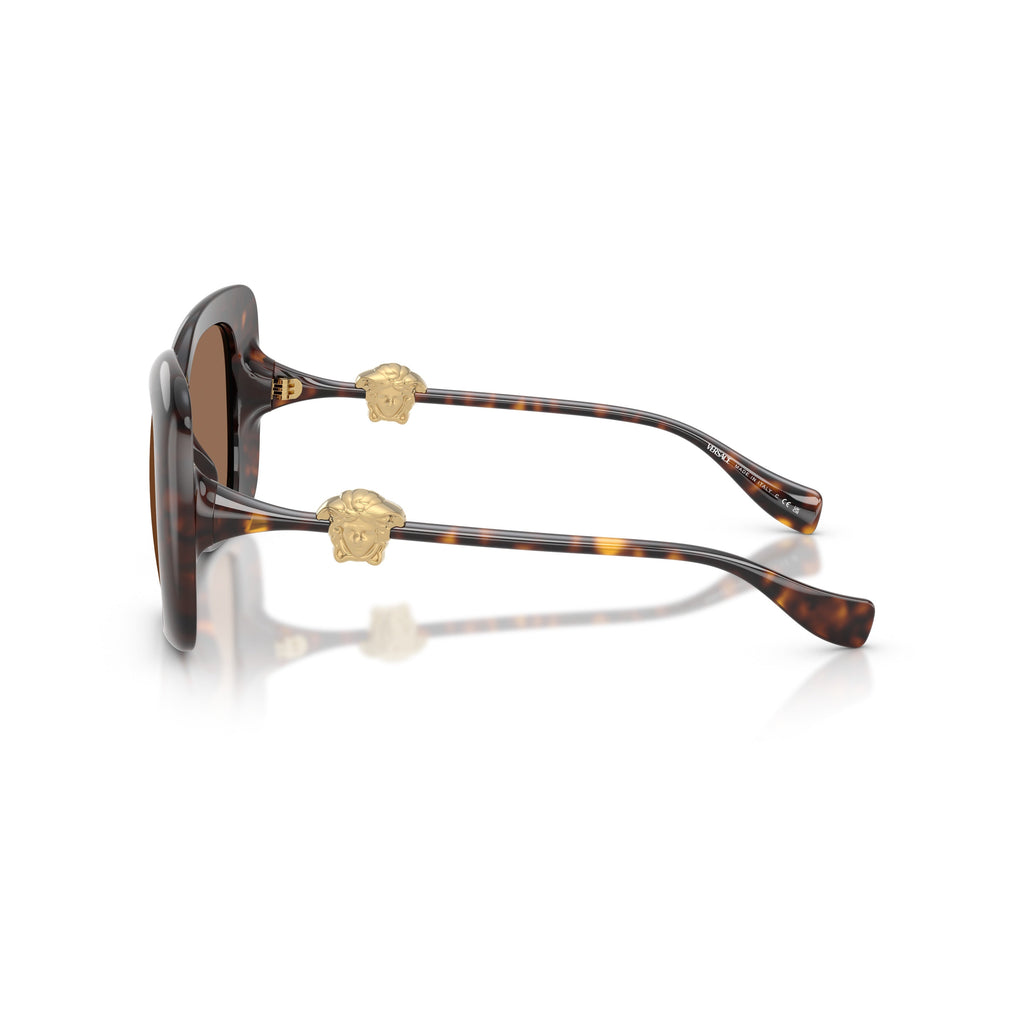 0ve4499u Oversized Tortoiseshell Square Sunglasses