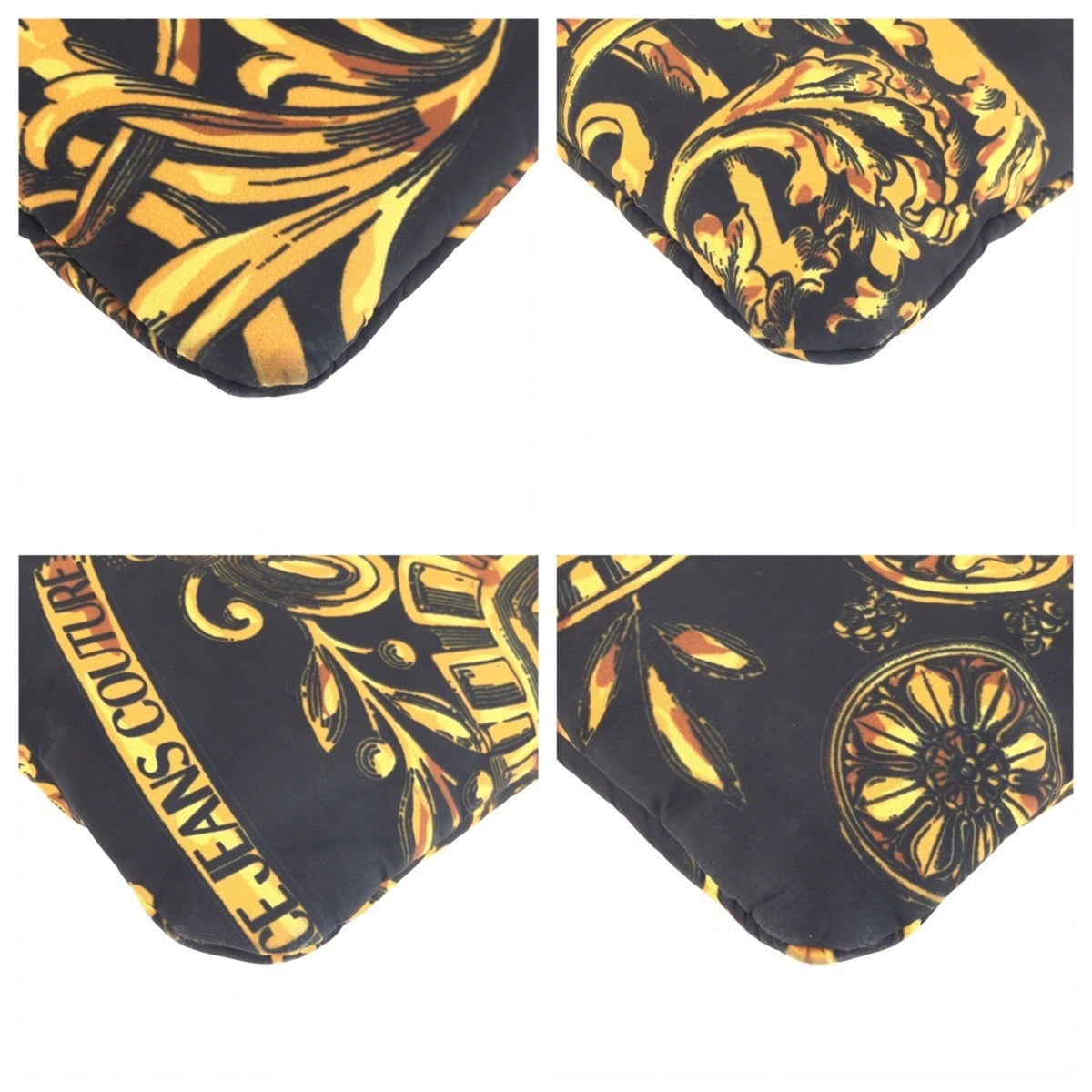 Versace yellow Nylon Shoulder Bag (Pre-Owned)