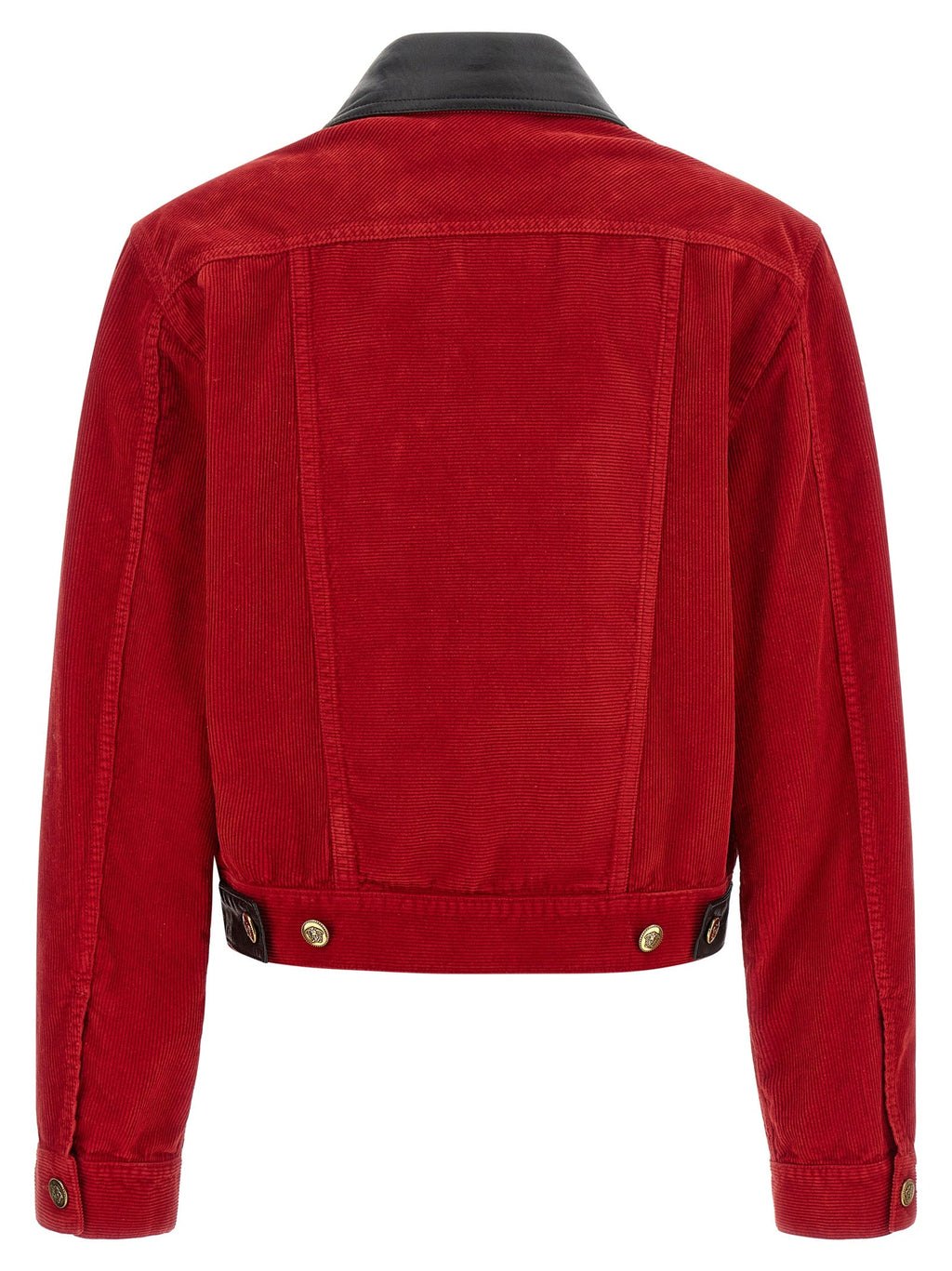 Versace Cotton Full-Length Women's Jacket