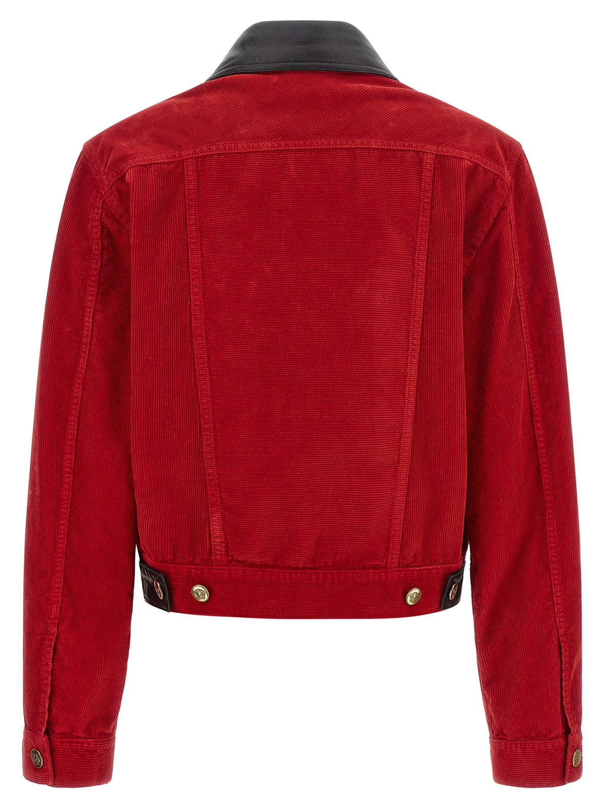 Versace Cotton Full-Length Women's Jacket