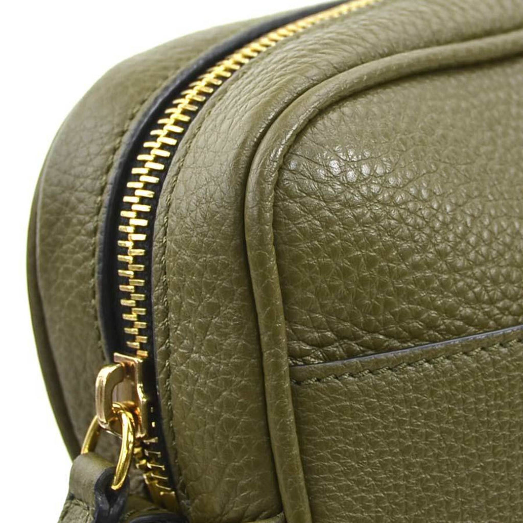 Versace Leather Shoulder Bag (Pre-Owned)