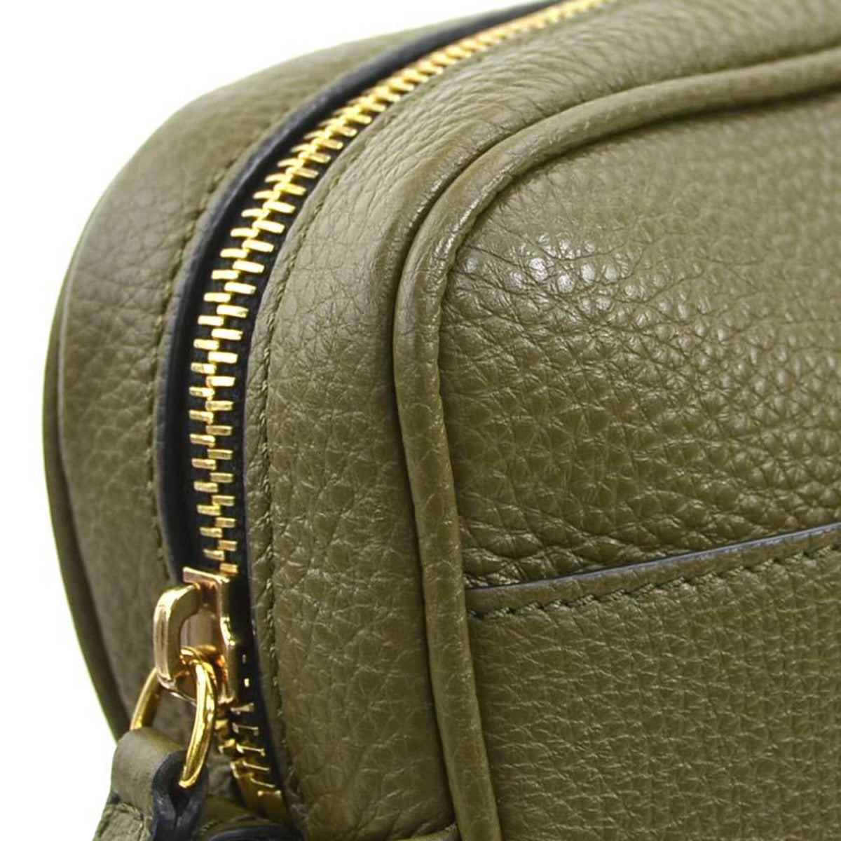 Versace Leather Shoulder Bag (Pre-Owned)