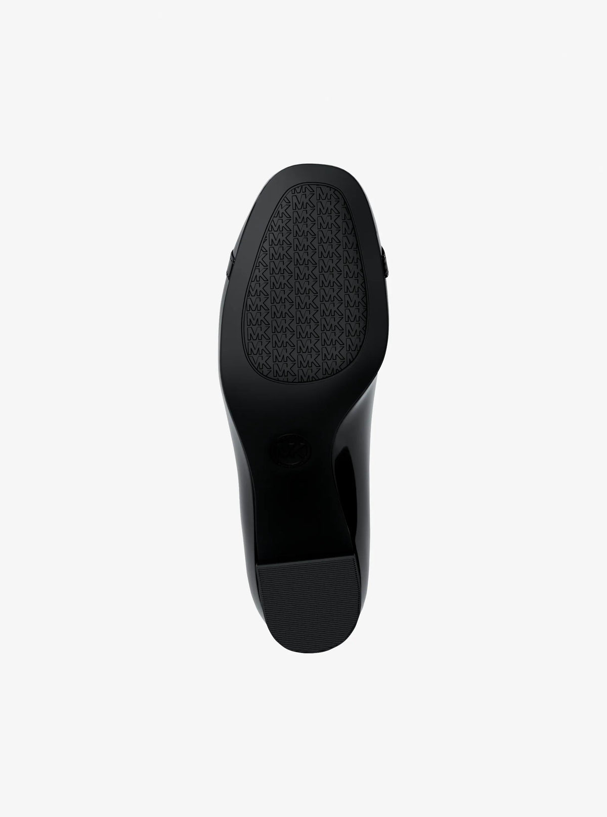 Dori Patent Block Heel Pump