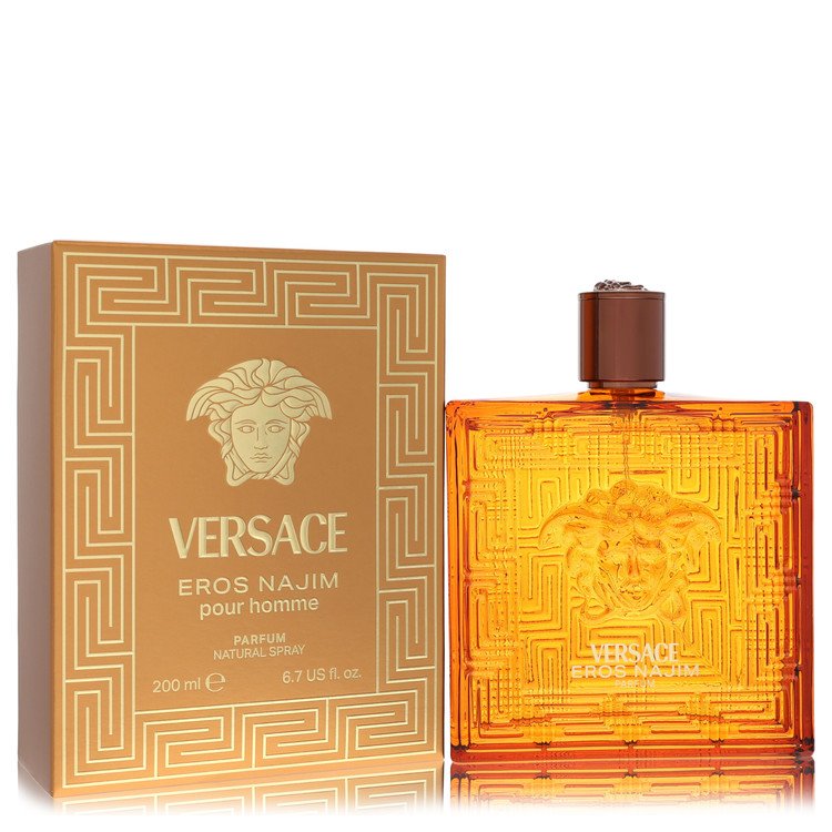 2pcs Combo Gift Set Versace Eros Najim by Versace Parfum Spray 6.7 oz for Men