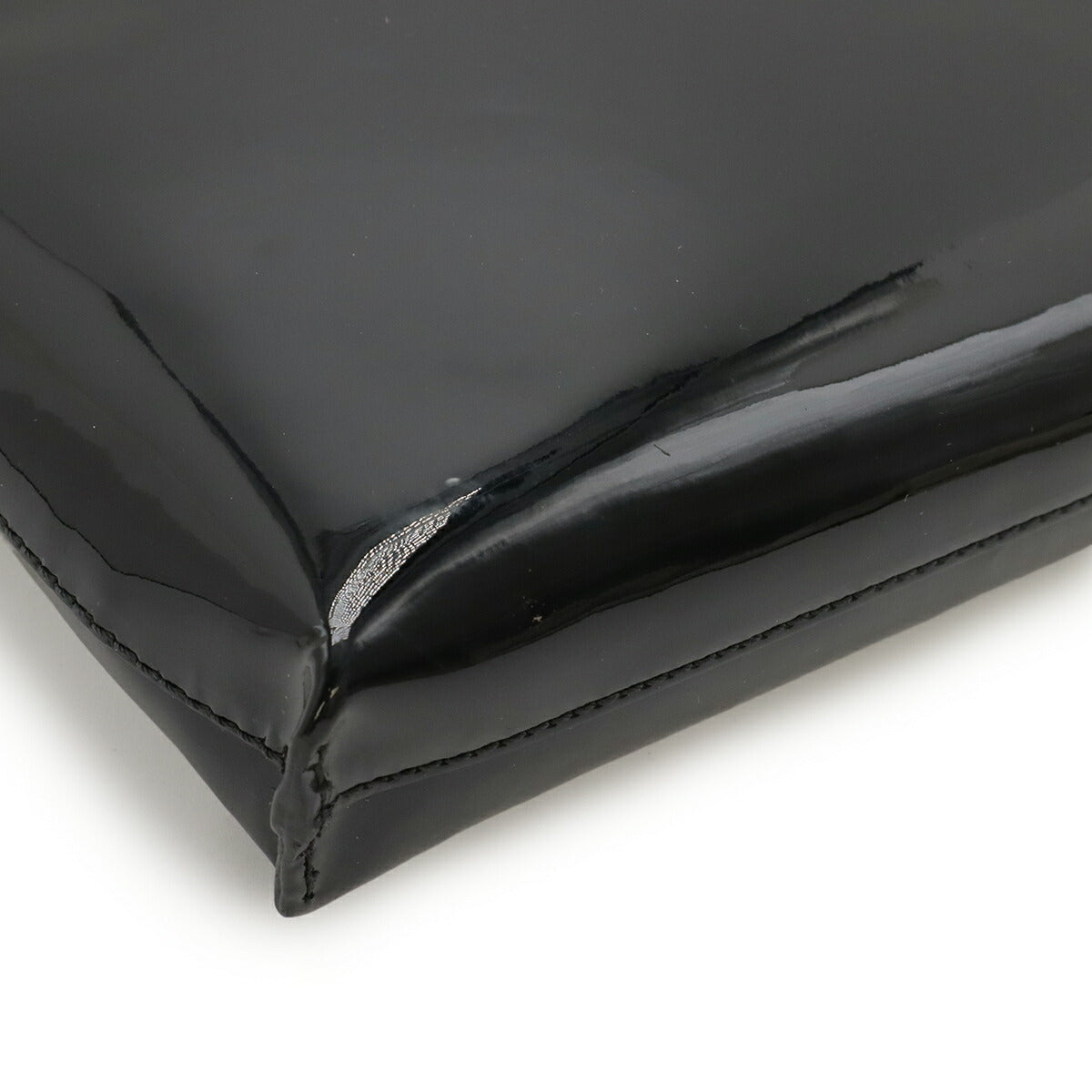Versace Medusa Patent Leather Clutch Bag
