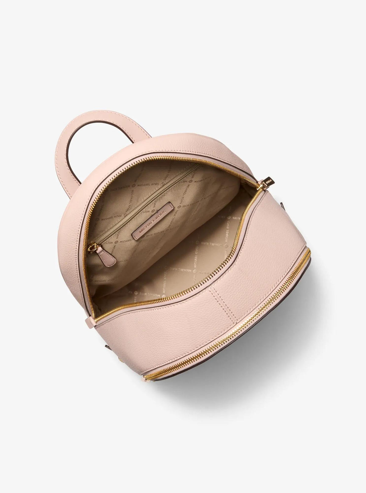 Rhea Medium Pebbled Leather Backpack